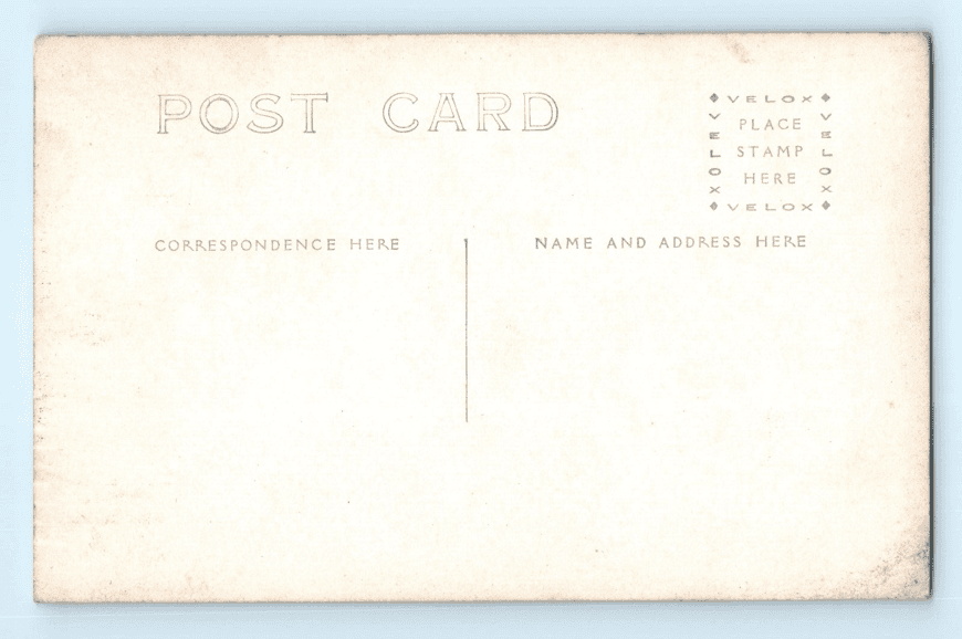 Real Photo Postcard 2 Women Wearing Large Fancy Hats 2 Men - Velox RPPC