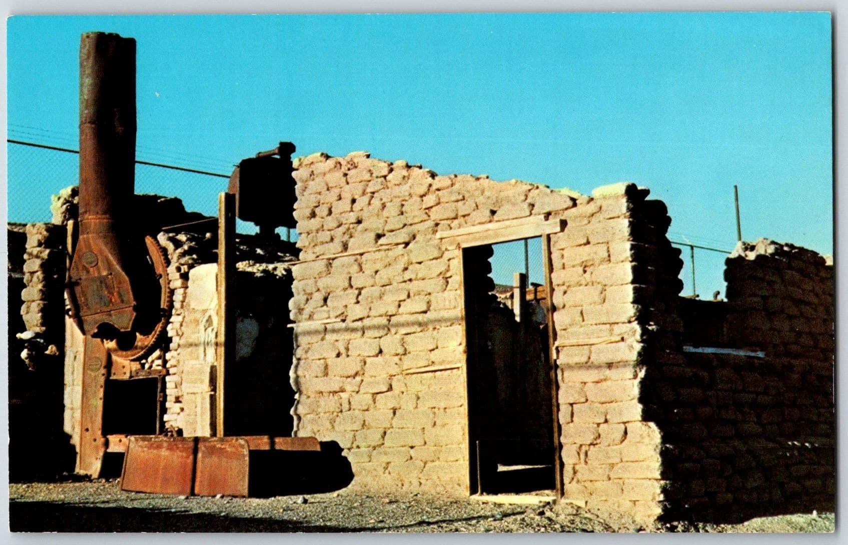 HARMONY BORAX WORKS Death Valley CA National Monument Postcard