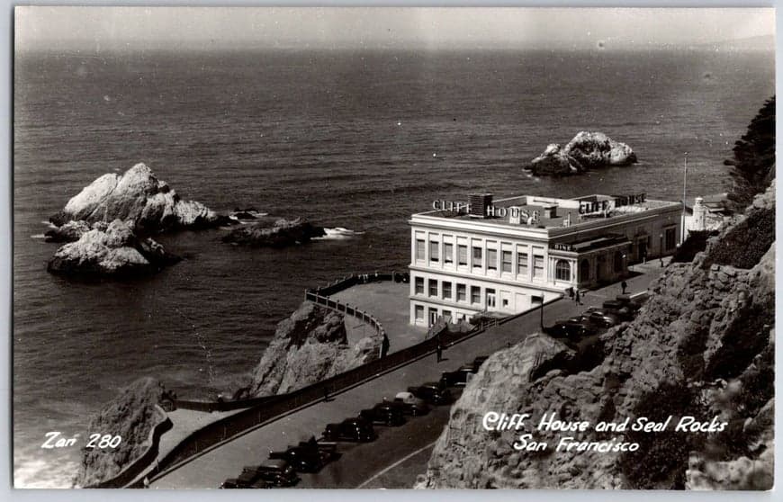 CLIFF HOUSE San Francisco Seal Rocks